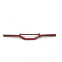 GUIDON STREET BIKE TNT ALU ROUGE L : 625MM AVEC BARRE DE RENFORT (H : 40MM SOUS BARRE)