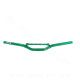GUIDON STREET BIKE TNT ALU VERT L : 625MM AVEC BARRE DE RENFORT (H : 40MM SOUS BARRE)