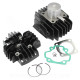 HAUT MOTEUR TNT FONTE ADAPT. YAMAHA PW 50CC 2T / Ø40 AXE Ø10 (CYLINDRE + CULASSE)