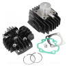 HAUT MOTEUR TNT FONTE ADAPT. YAMAHA PW 50CC 2T / Ø40 AXE Ø10 (CYLINDRE + CULASSE)