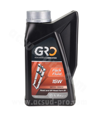 HUILE DE FOURCHE GLOBAL RACING OIL 15W (1L) GRO