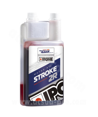 HUILE IPONE 2T STROKE 2R 100% SYNTHESE RED BULL MOTO GP ROOKIES CUP (BIDON 1L)