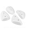 JEU 4 PROTECTION CARROSSERIE ADAPT. MBK STUNT / YAMAHA SLIDER  BLANC