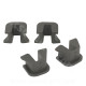 JEU DE 4 GUIDE / TAQUETS PLATEAU APPUI RB MAX ADAPT. YAMAHA TMAX 500 2004-2011 (OEM : 5VU-17653-0000)