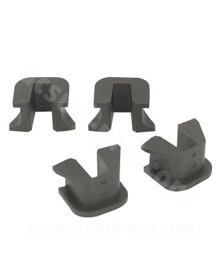 JEU DE 4 GUIDE / TAQUETS PLATEAU APPUI RB MAX ADAPT. YAMAHA TMAX 500 2004-2011 (OEM : 5VU-17653-0000)