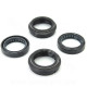 JOINT SPI FOURCHE + CACHE POUSSIERE POUR FOURCHE EBR MBK BOOSTER / NITRO / YAMAHA BWS / SLIDER (LA PAIRE)