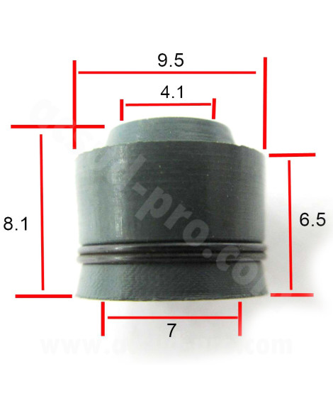JOINTS QUEUE DE SOUPAPE ADAPT. HONDA SH 300CC 2007-2019  / YAMAHA XMAX 125CC 2006-2019 (OEM : 12208-ML0-721) (VENDU PAR 10PCS)
