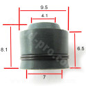 JOINTS QUEUE DE SOUPAPE ADAPT. HONDA SH 300CC 2007-2019  / YAMAHA XMAX 125CC 2006-2019 (OEM : 12208-ML0-721) (VENDU PAR 10PCS)