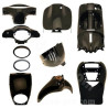 KIT CARROSSERIE ADAPT. APRILIA SCARABEO 50CC NOIR BRILLANT 2003-2013 (10 PIECES)