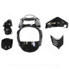 KIT CARROSSERIE ADAPT. APRILIA SONIC 50CC 1998-2008  NOIR BRILLANT (5 PIECES)