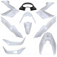 KIT CARROSSERIE ADAPT. HONDA PCX 125CC  2014-2016 (10 PIECES) BLANC