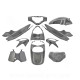 KIT CARROSSERIE ADAPT. HONDA SH125 / 150CC 2005-2008 GRIS (10 PIECES)