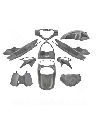 KIT CARROSSERIE ADAPT. HONDA SH125 / 150CC 2005-2008 GRIS (10 PIECES)