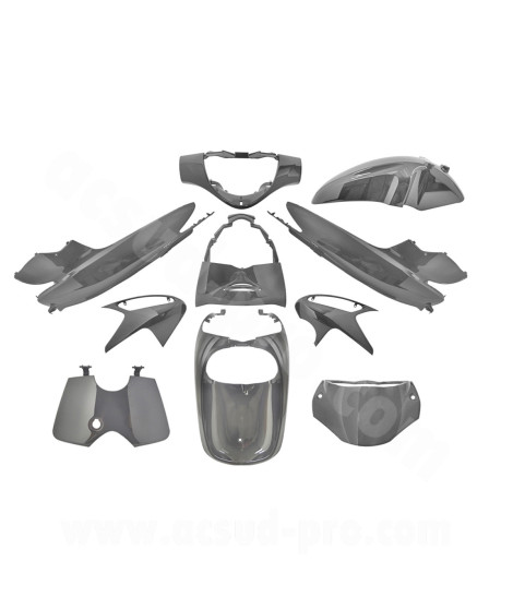 KIT CARROSSERIE ADAPT. HONDA SH125 / 150CC 2005-2008 GRIS (10 PIECES)