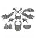 KIT CARROSSERIE ADAPT. HONDA SH125 / 150CC 2005-2008 GRIS (10 PIECES)