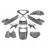 KIT CARROSSERIE ADAPT. HONDA SH125 / 150CC 2005-2008 GRIS (10 PIECES)
