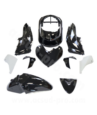 KIT CARROSSERIE ADAPT. HONDA SH125-150CC  2009-2012 NOIR (10 PIECES)