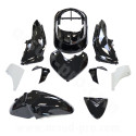 KIT CARROSSERIE ADAPT. HONDA SH125-150CC  2009-2012 NOIR (10 PIECES)