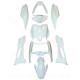 KIT CARROSSERIE ADAPT. MBK MACH G / YAMAHA JOG BLANC (9 PIECES)