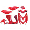 KIT CARROSSERIE ADAPT. MBK NITRO / YAMAHA AEROX ROUGE SCUDERIA 1997-2012 (7 PIECES)