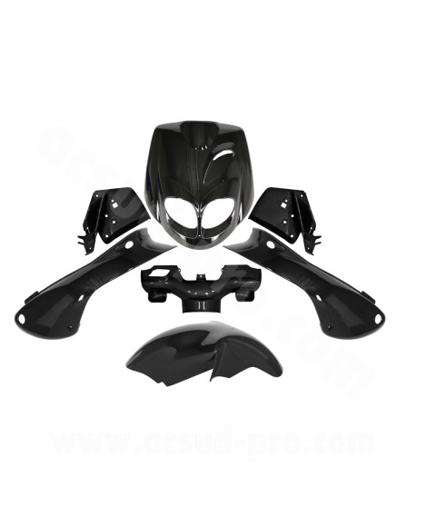 KIT CARROSSERIE ADAPT. PEUGEOT TREKKER NOIR METAL (7 PIECES)