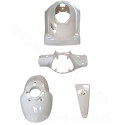 KIT CARROSSERIE ADAPT. PIAGGIO LIBERTY 50 / 125 / 150 / 200cc 2004-2014 (4 PIECES) BLANC