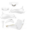 KIT CARROSSERIE ADAPT. PIAGGIO LIBERTY 50 / 125 / 150 / 200cc 2004-2014 (7 PIECES) BLANC PERLE