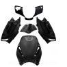 KIT CARROSSERIE ADAPT. PIAGGIO ZIP 50 2T 2000 NOIR AIR (5 PIECES)