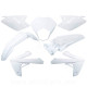 KIT CARROSSERIE  ADAPT. RIEJU 50 MRT 2009. MRT ENDURO 2009. MRT PRO 2009. MRT SM 2009 125 MARATHON -2022  (7 PIECES) BLANC
