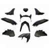 KIT CARROSSERIE ADAPT. YAMAHA NMAX 125cc (à partir de) 2021 NOIR MAT (12 PIECES)