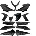 KIT CARROSSERIE ADAPT. YAMAHA TMAX 500cc 2008-2011 NOIR BRILLANT (13 PIECES)