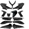 KIT CARROSSERIE ADAPT. YAMAHA TMAX 500cc 2008-2011 NOIR BRILLANT (13 PIECES)