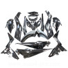 KIT CARROSSERIE ADAPT. YAMAHA XMAX 125 2018-2019  / 300 2017-2019  / 400 2018-2019 NOIR BRILLANT (15 PIECES)