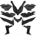 KIT CARROSSERIE ADAPT. YAMAHA XMAX  125 / 250 / 400  2014-2017 NOIR MAT (10 PIECES)
