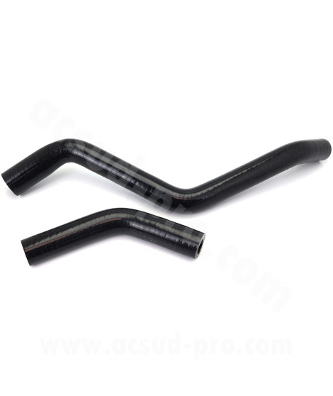 KIT DURITES DE REFROIDISSEMENT D EAU SILICONE CARENZI DERBI EURO 3 / EURO 4  NOIR