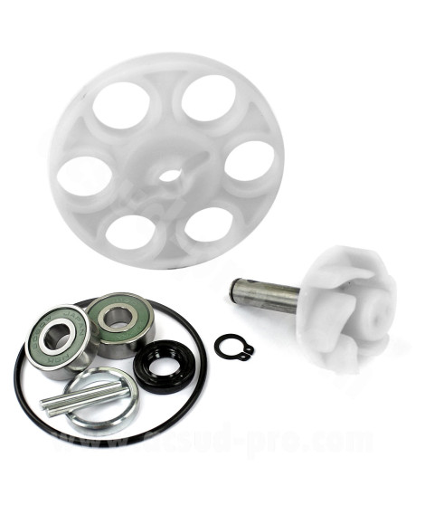 KIT REPARATION POMPE A EAU SCOOTER ADAPT. YAMAHA AEROX / MBK NITRO / APRILIA SR LC 50CC (10 PIECES)