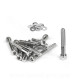 KIT VIS BTR CARTER DE KICK ADAPT. PEUGEOT BUXY ( COULEUR CHROME )