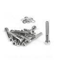 KIT VIS BTR CARTER DE KICK ADAPT. PEUGEOT BUXY ( COULEUR CHROME )