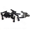 KIT VIS BTR CARTER DE KICK ADAPT. PIAGGIO TYPHOON (COULEUR NOIR)