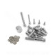 KIT VIS DECO ADAPT. MBK 50 BOOSTER 2004/YAMAHA 50 BWS 2004 CHROME
