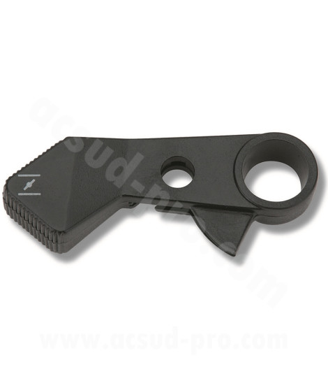LEVIER DE STARTER DOMINO ADAPT. MBK 50 BOOSTER / YAMAHA 50 BWS / DERBI SENDA / SHERCO / RIEJU / PEUGEOT  NOIR