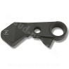 LEVIER DE STARTER DOMINO ADAPT. MBK 50 BOOSTER / YAMAHA 50 BWS / DERBI SENDA / SHERCO / RIEJU / PEUGEOT  NOIR