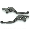 LEVIER MAXISCOOTER ALU CNC RB MAX ADAPT. YAMAHA TMAX 530 NOIR (LA PAIRE)