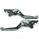 LEVIER MAXISCOOTER ALU CNC RB MAX ADAPT. YAMAHA TMAX 560 TITANIUM (LA PAIRE)