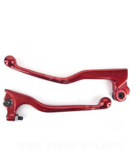 LEVIER MOTO ADAPT. X-LIMIT 2003 / DT ROUGE (LA PAIRE)