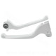 LEVIER SCOOTER ADAPT. MBK MACH G / YAMAHA JOG BLANC (LA PAIRE) (OEM : 5RW-H3922-00 + 5JH-H3912-00)