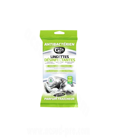 LINGETTES GS27 DESINFECTANTES (Levuricide-Bactericide-Virucide)