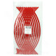 LISERET REFLECHISSANT ROUGE 17"
