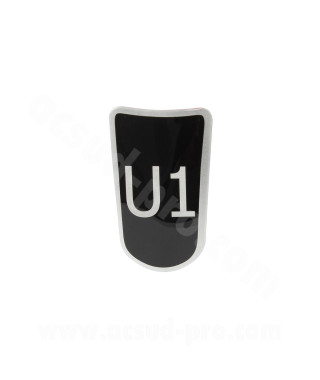 _LOGO CAPOT AVANT CONTROLEUR TROTTINETTE UKAYE (numéro 45 sur éclaté)