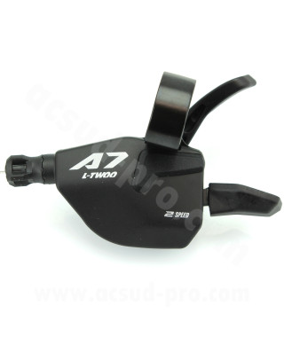 MANETTE DE DERAILLEUR GAUCHE VTT L-TWOO DOUBLE A7 2X10V.